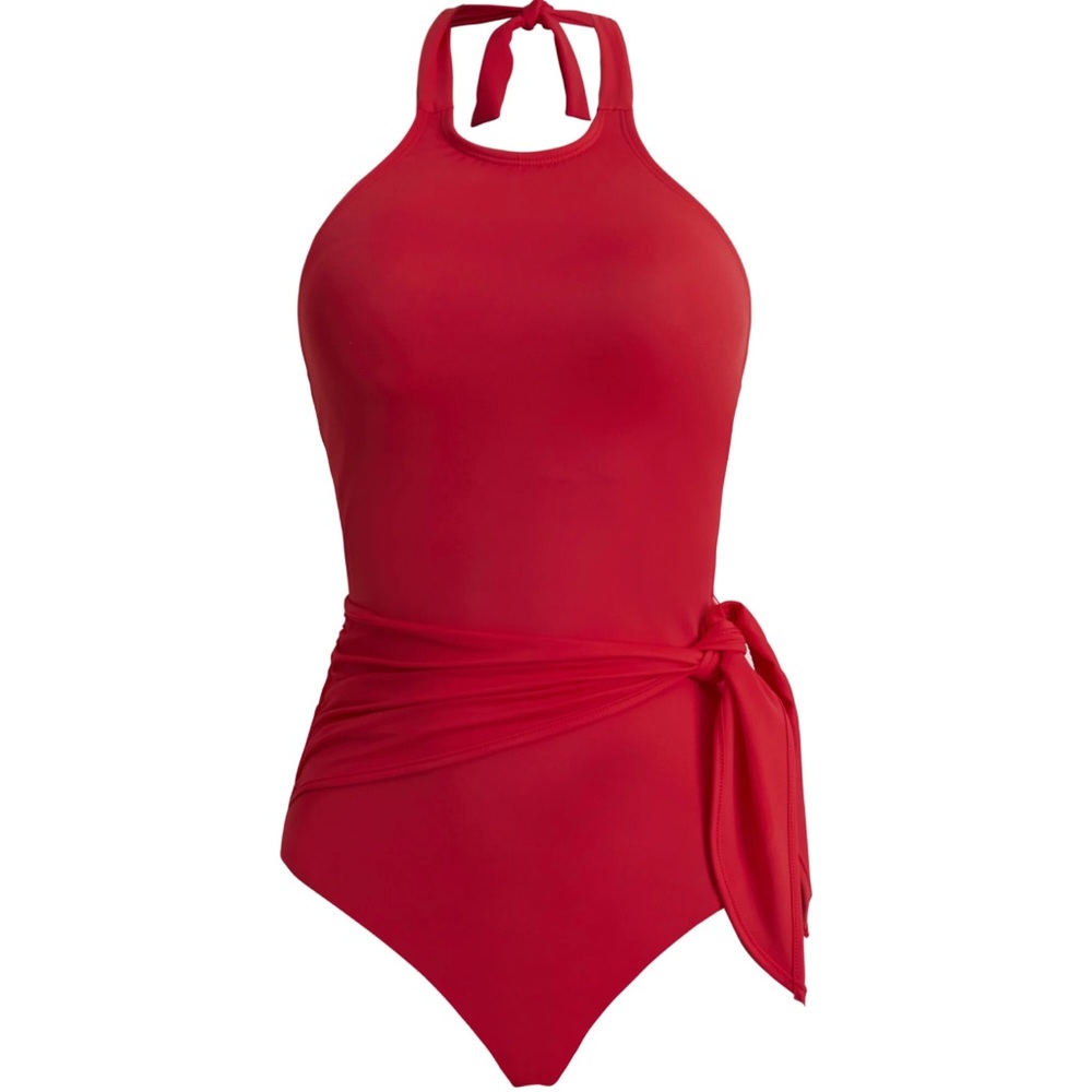 Hermoza Red One Piece Swimsuit